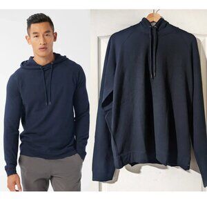 Good Man Brand | Legend Soft Slub Hoodie In Sky Captain Navy (Large)